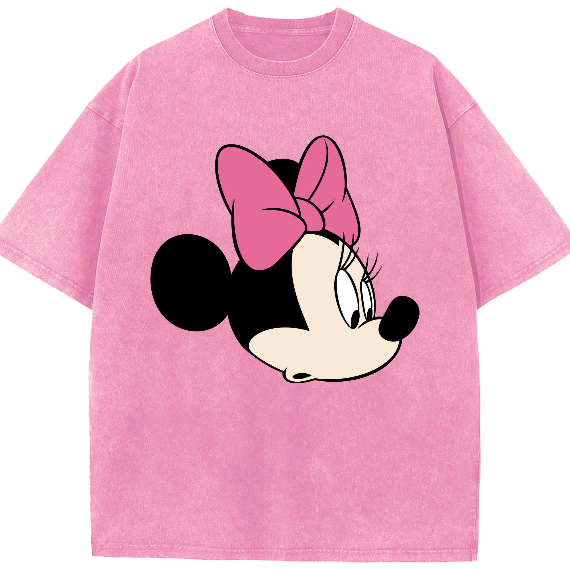 （画像用） ミッキーマウス Mickey Mouse 綿100% ヴィンテージ風 半袖Tシャツ（フロントプリント）